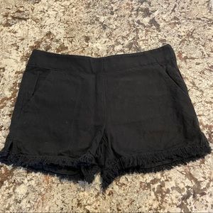 GUC LOFT Rivera Fringe Shorts
